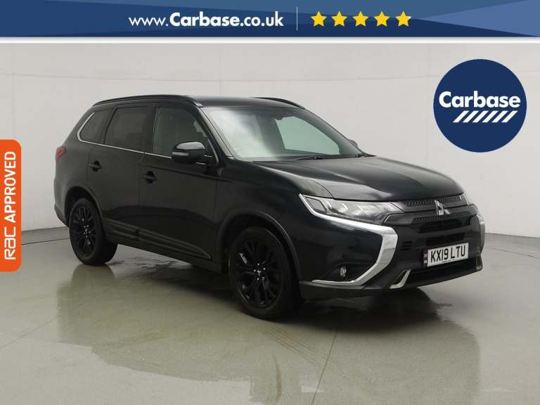 2019 Mitsubishi Outlander 2.0 MIVEC Black SUV 5dr Petrol CVT 4WD Euro 6 (s/s) (150 ps) SUV PETROL...
