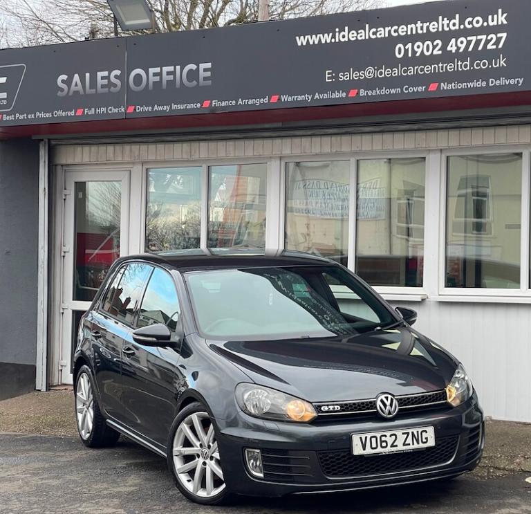 2012 Volkswagen Golf 2.0 TDI GTD (Leather) Hatchback 5dr Diesel DSG Euro 5 (170 ps) Hatchback Die...