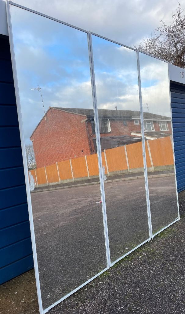 3 Large gym studio mirrors Delivery Available 