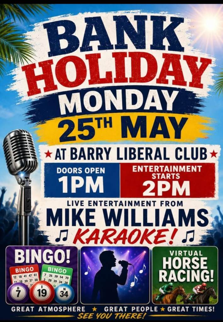 Bank Holiday event. 