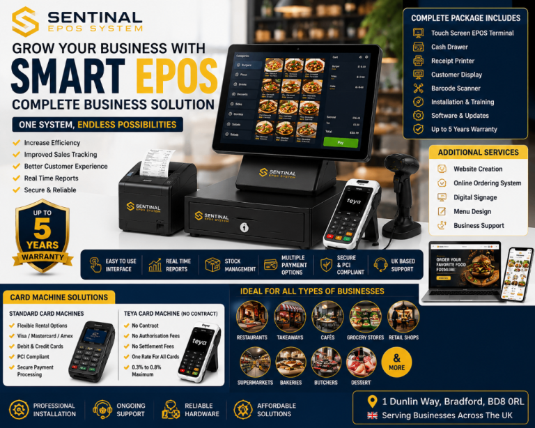 Grow Your Business with a Smart EPOS System | Restaurant, Retail & Café POS Solution