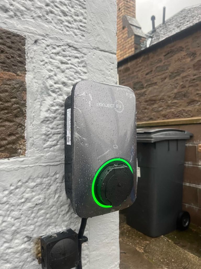 Home EV Charger 7.4kW installed
