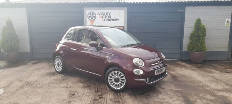 2018 Fiat 500 1.2 Lounge 3dr HATCHBACK PETROL Manual