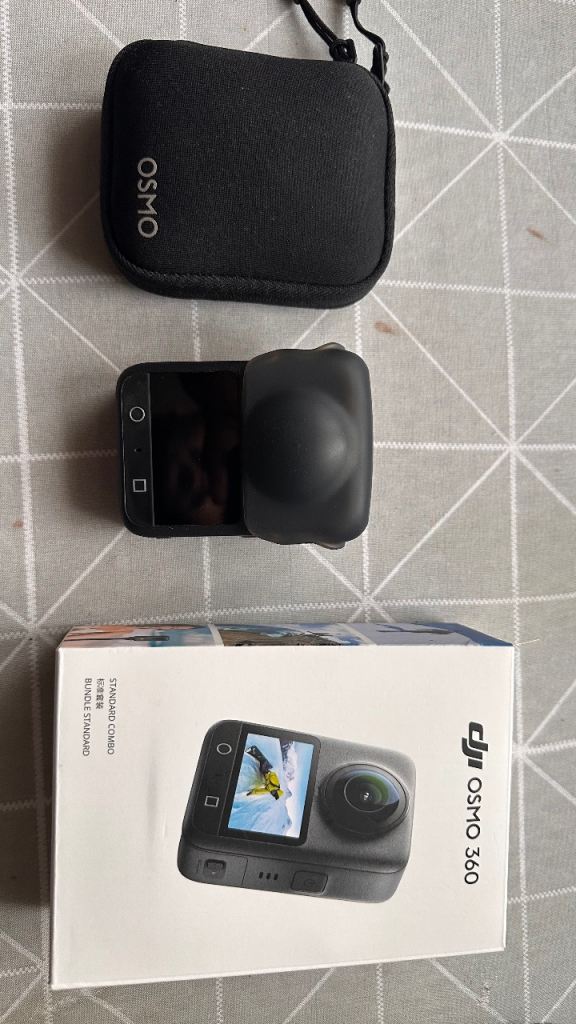 DJI Osmo Action 360 Camera with SmallRig Cage and Case – As Good As New