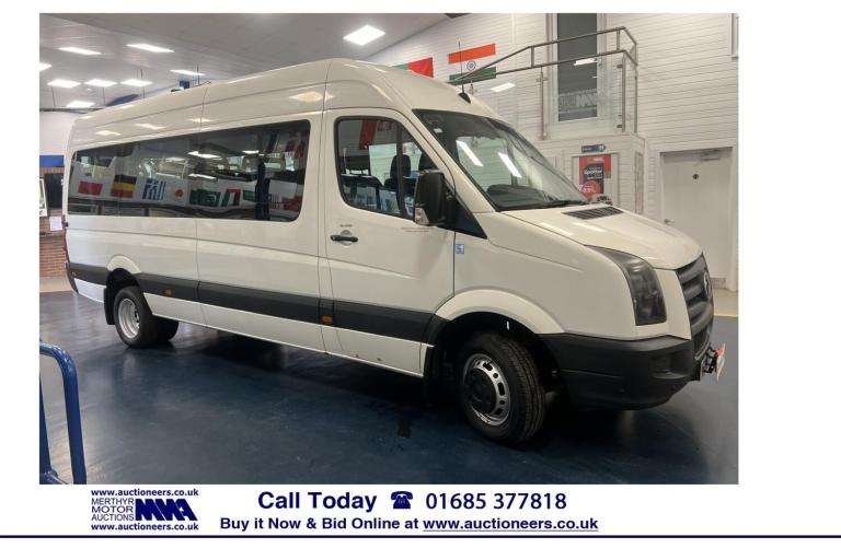 2008 Volkswagen Crafter CR50 2.5TDI 109PS LWB HIGH ROOF 15 SEAT DISABLED MINIBUS. ---------------...