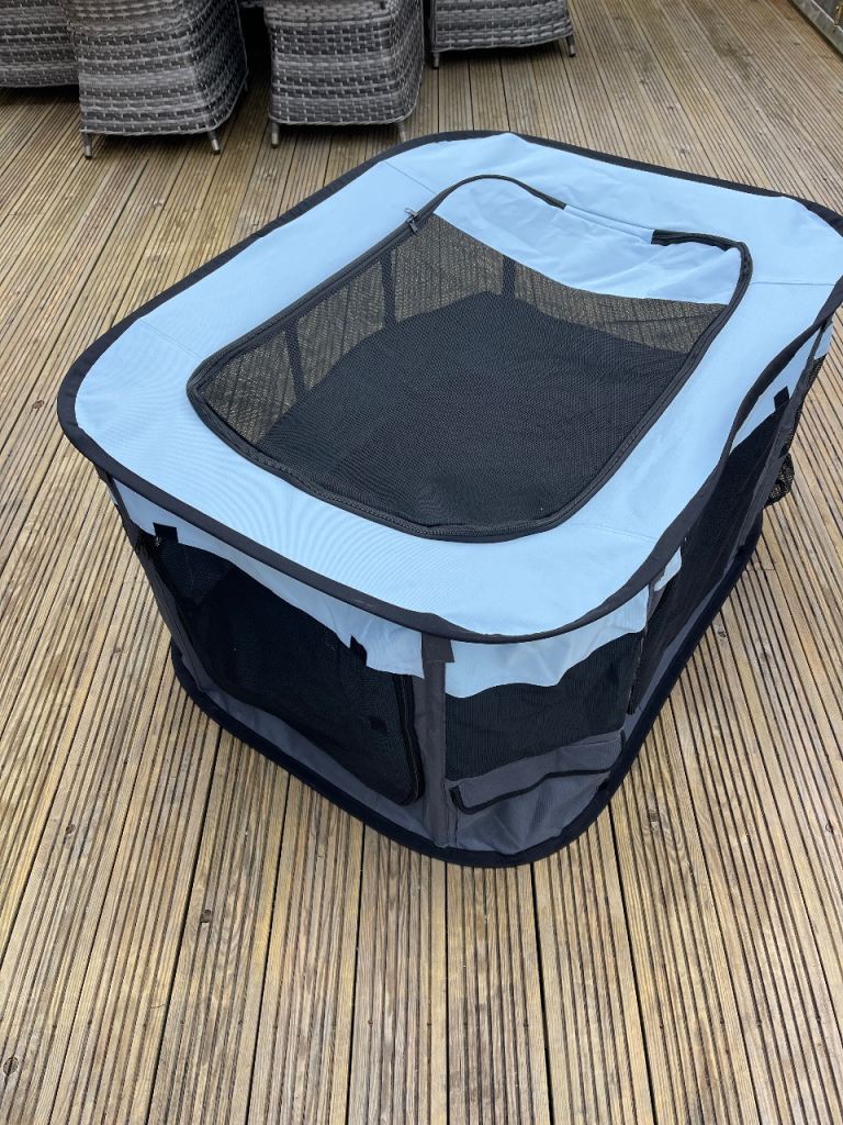 Soft collapsible dog/pet crate