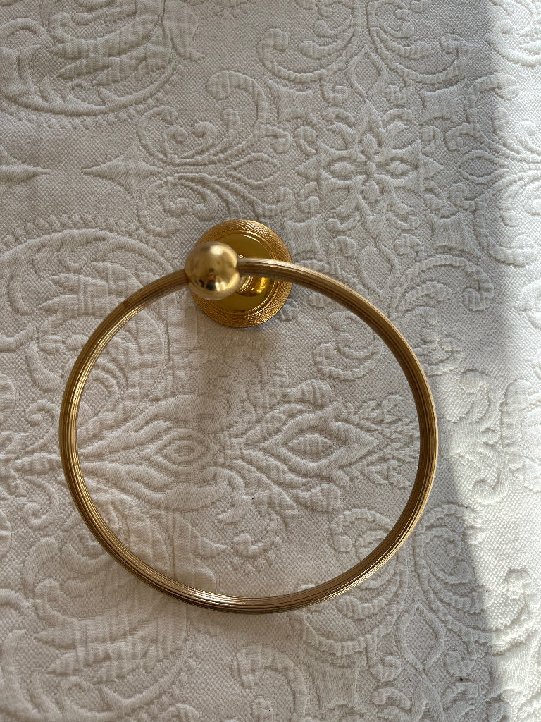 Cristal & Bronze towel ring