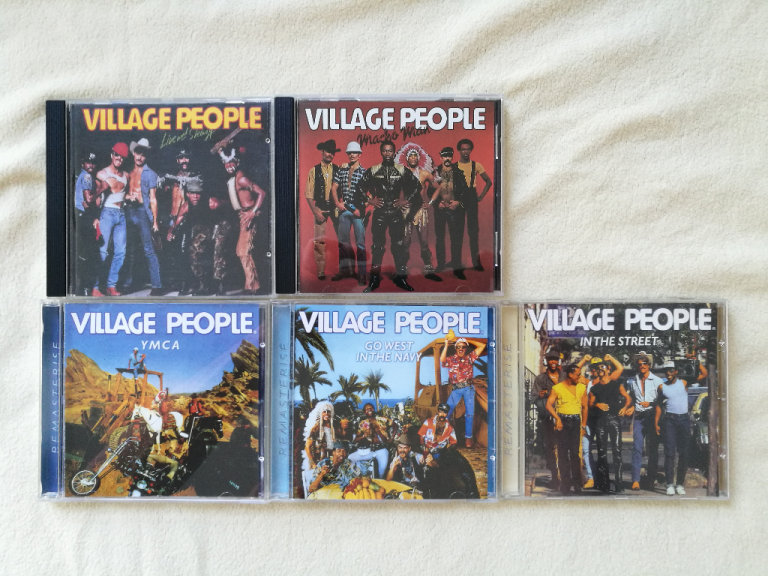 Village People 5x CD Remastered collection