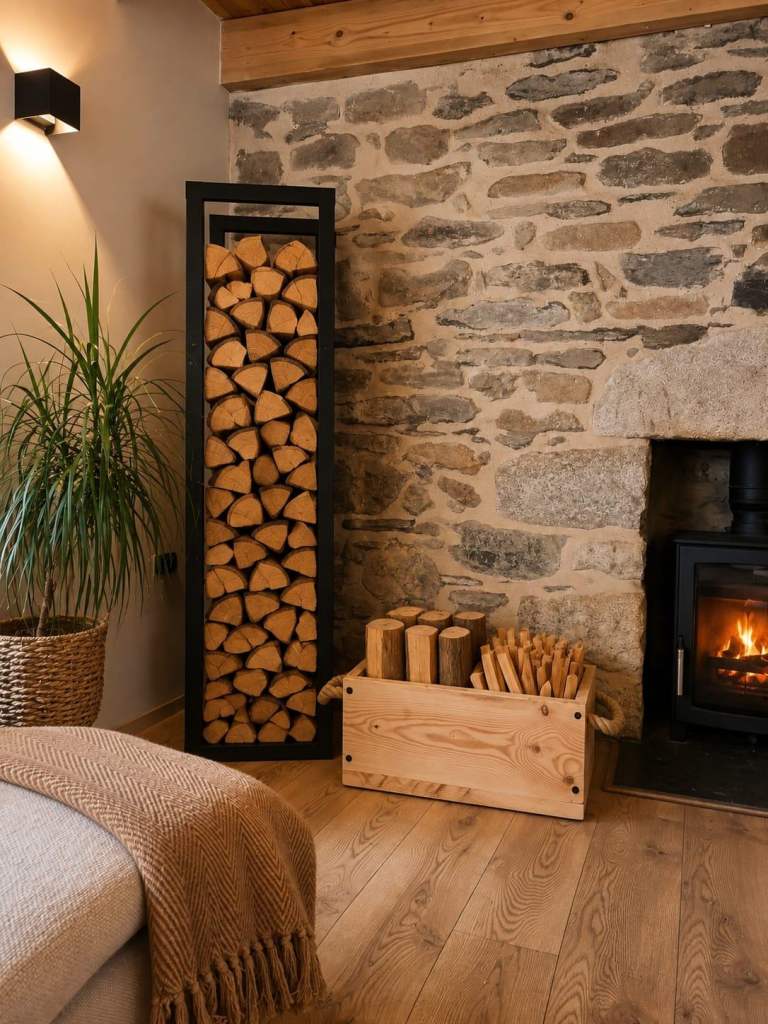 FIRE WOOD CRATE HEAVY DUTY