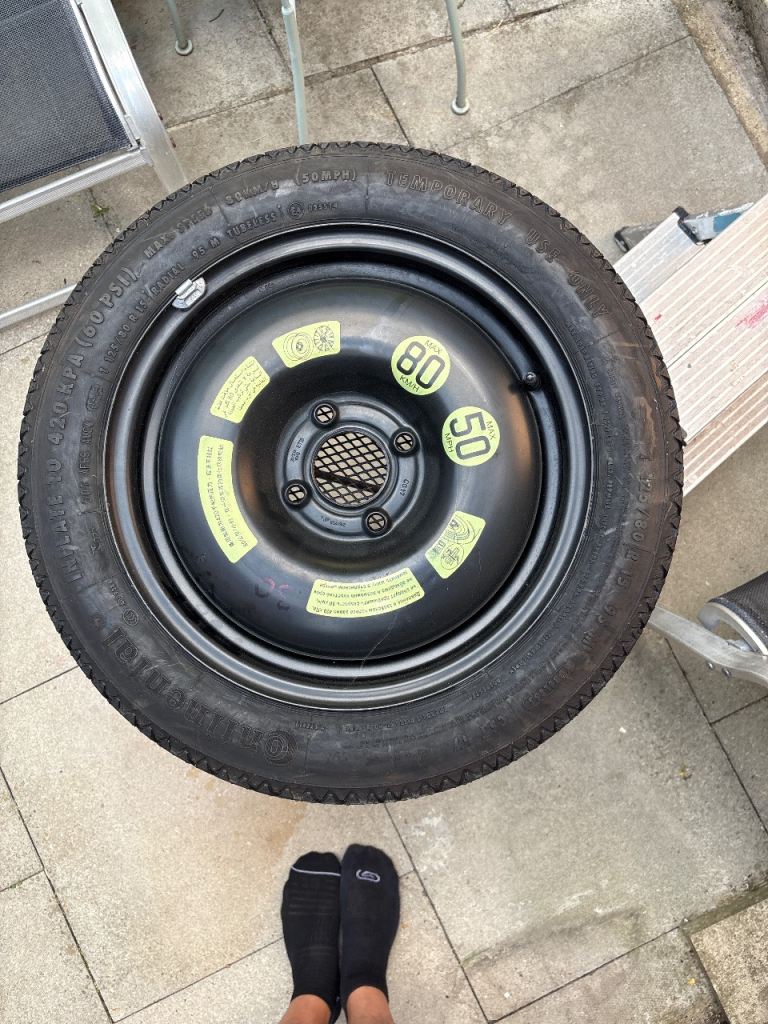 Continental Space Saver Spare Tyre – T125/80 R15