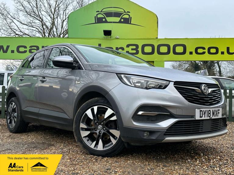2018 Vauxhall Grandland X 1.6 Turbo D Sport Nav 5dr HATCHBACK DIESEL Manual
