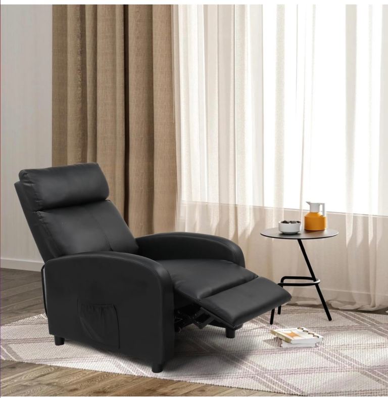 Recliner massage chair 