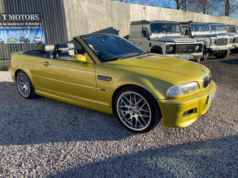 2002 BMW M3 3.2i Convertible 2dr Petrol Sequential (292 g/km, 343 bhp) CONVERTIBLE Petrol Automatic