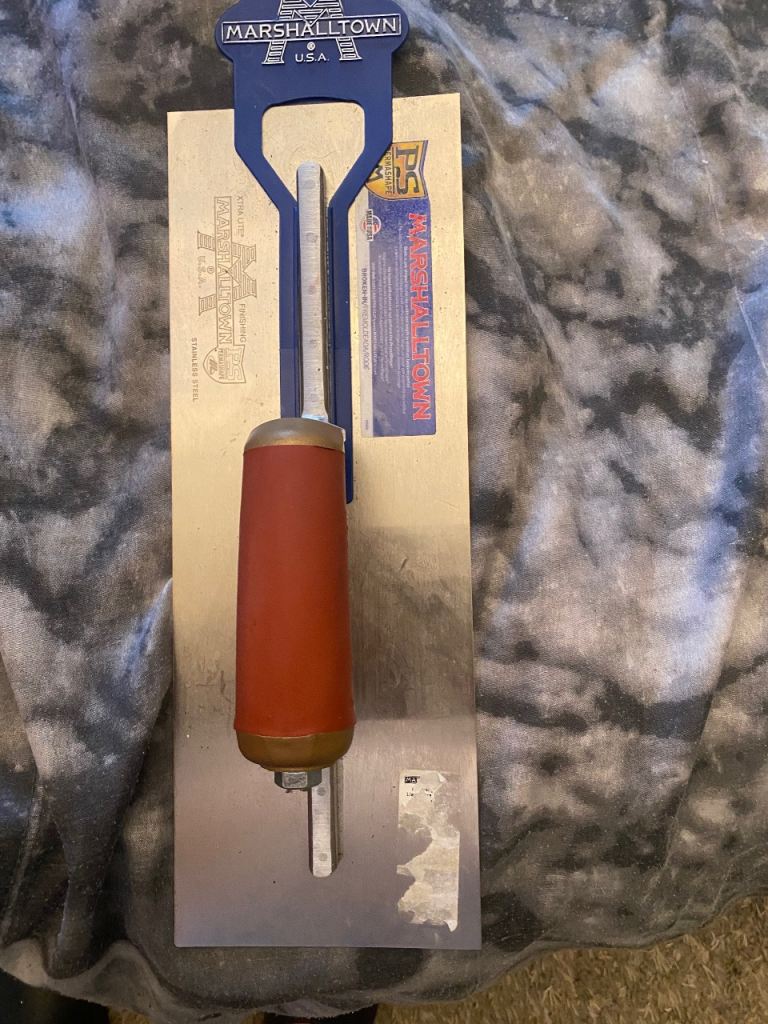 Marshalltown Plastering Trowel 14”- 5” newnever used and refina plastic trowel 