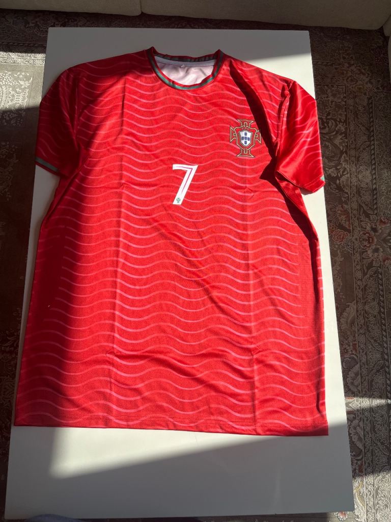 Portugal Ronaldo Football Shirt No. 7 – As Good As New
