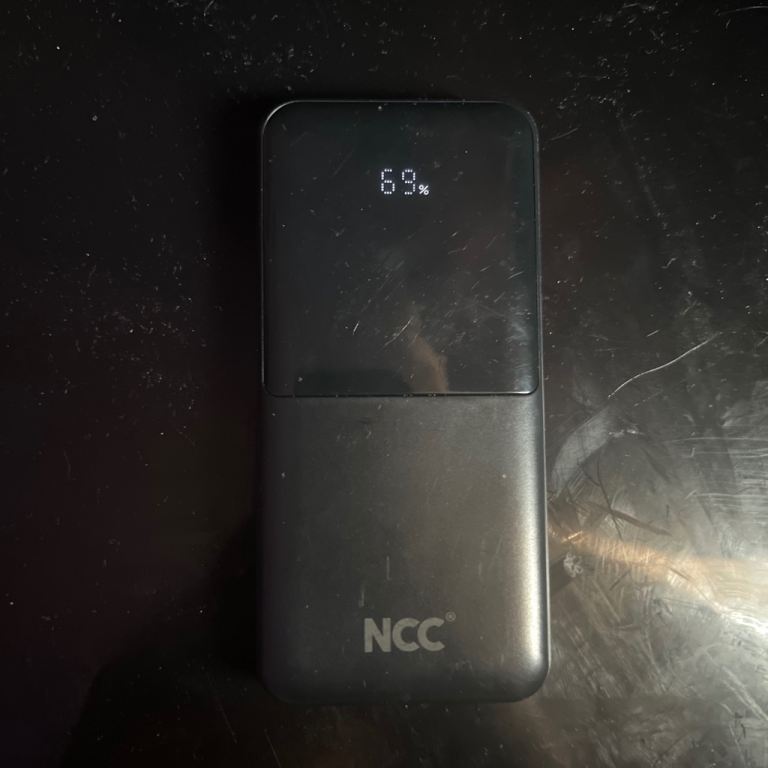 NCC 10000mAh Portable Power Bank BP11 – Black, As New