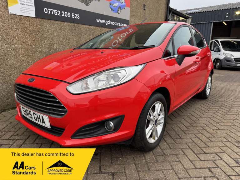  Ford Fiesta 1.25 Zetec Euro 6 5dr Petrol Manual