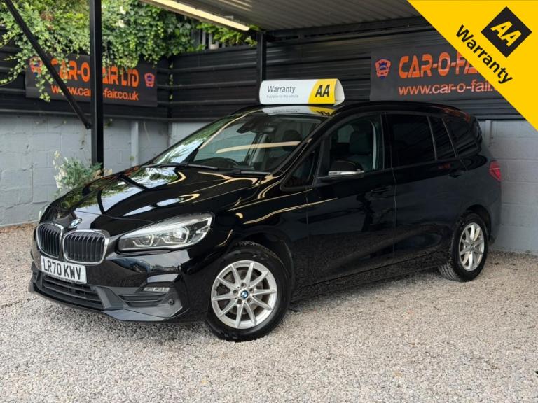 BMW 2 SERIES GRAN TOURER 1.5 216d SE Gran Tourer Black Auto Diesel 2020+FSH+7 ST