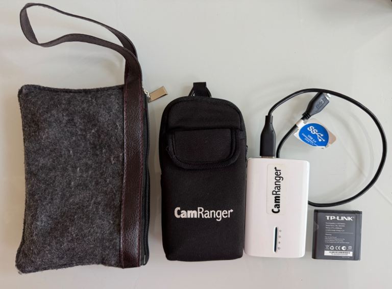 CamRanger Wireless Camera Control Kit with Accessories