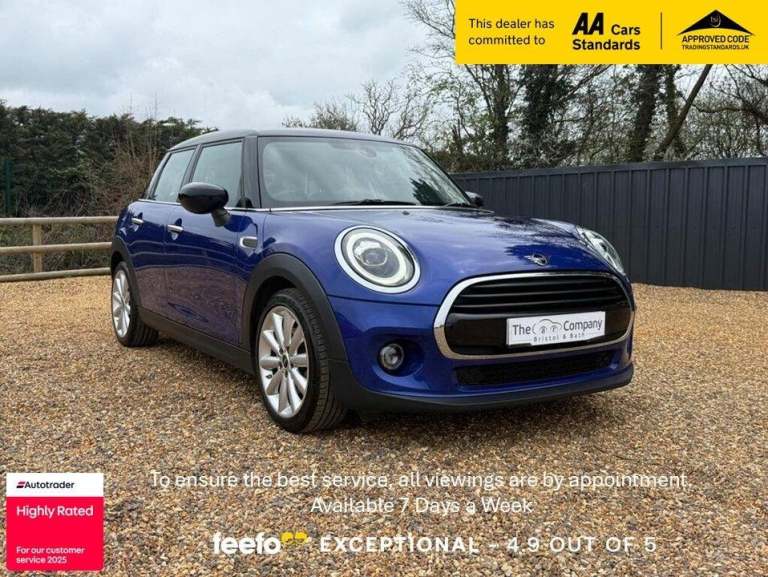 2020 MINI Hatch 1.5 Cooper Classic Euro 6 (s/s) 5dr HATCHBACK Petrol Manual