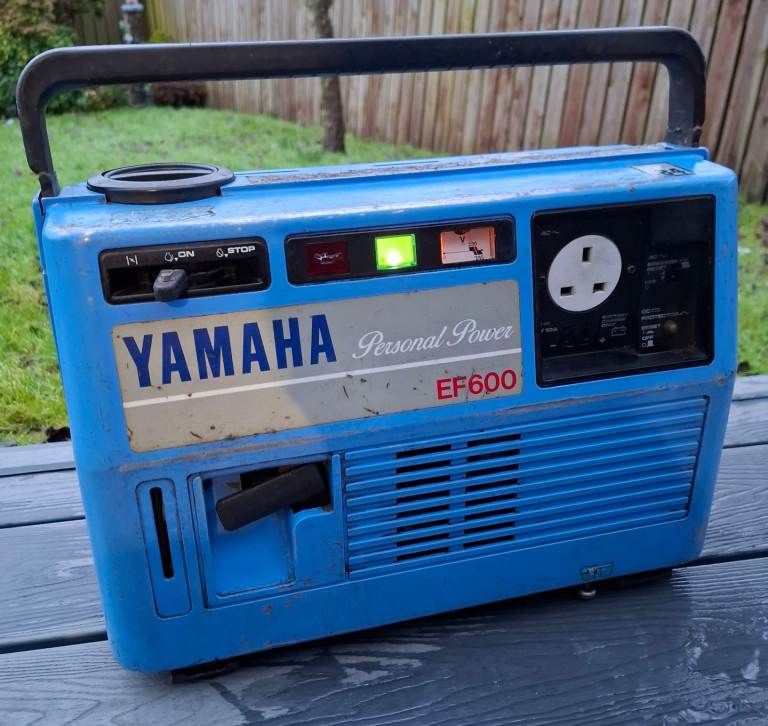 Yamaha EF600 petrol-powered 4-stroke generator 