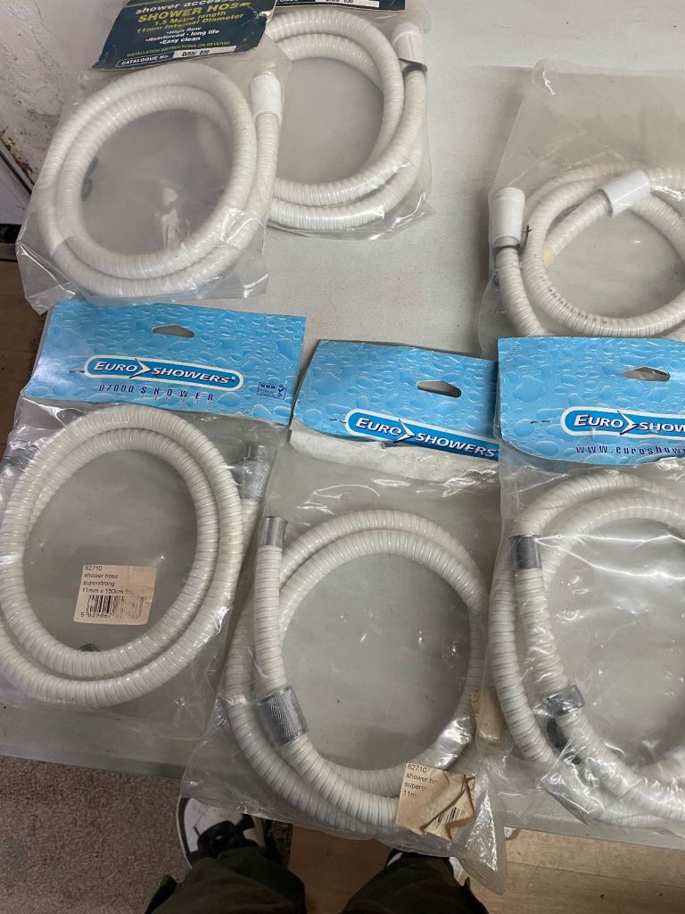 7 shower hoses