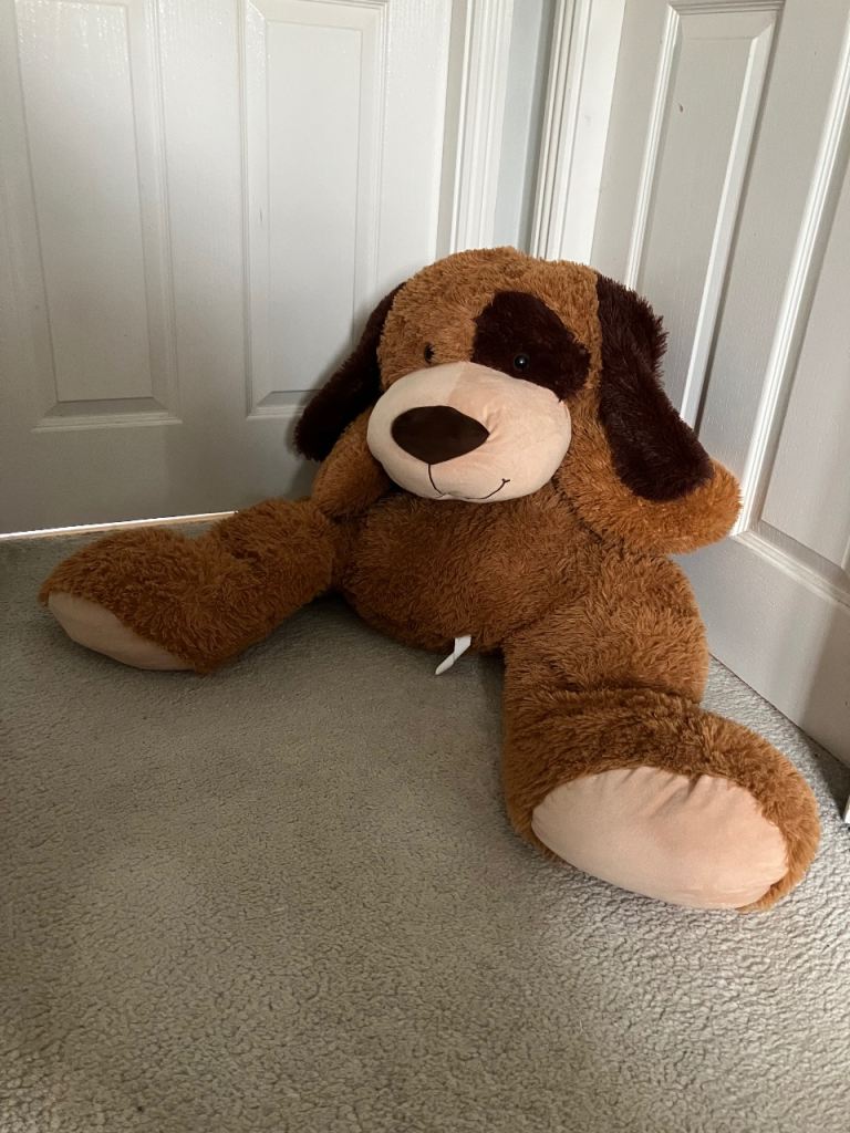 Freddie the Floppy Brown Dog Soft Toy 135cm
