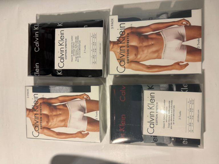 Calvin Klein Man’s boxers job lot whole sale 