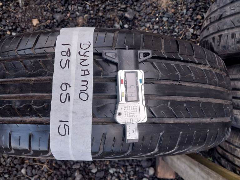 Part worn tyre Dynamo 185 65 15