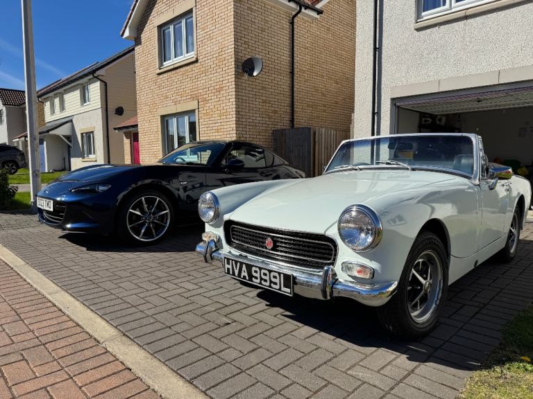 MG Midget - Restored Round Wheel Arch