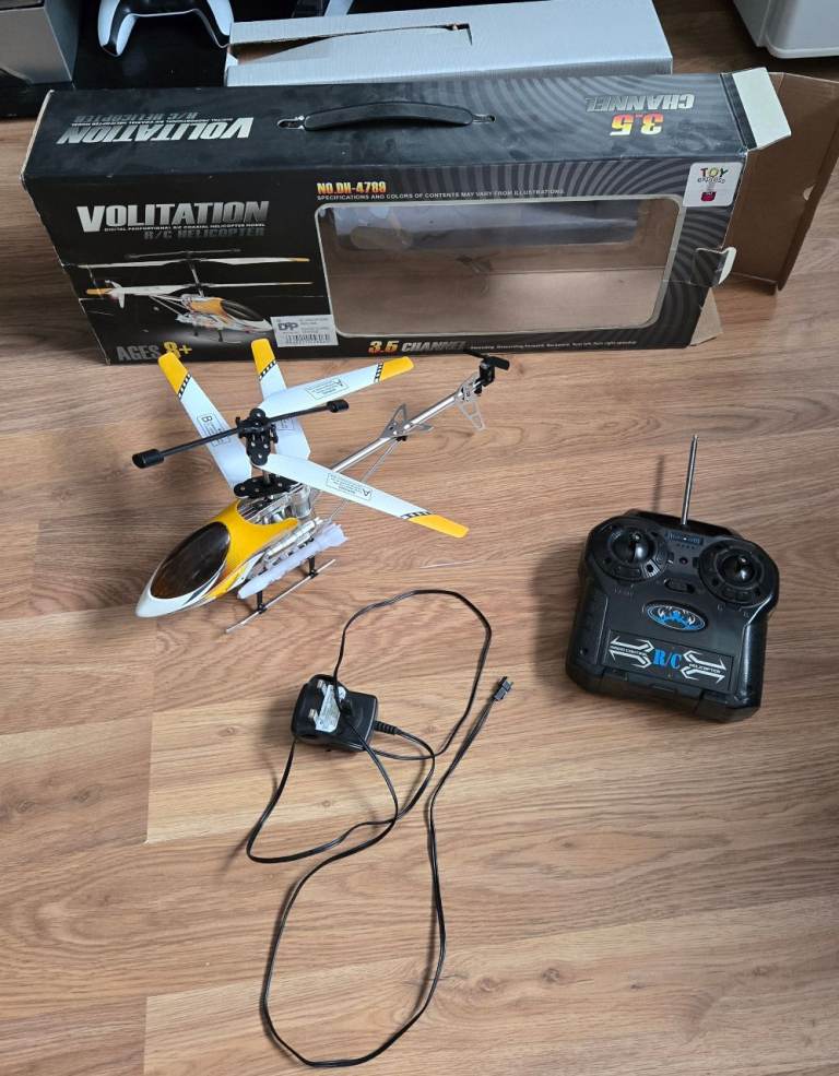 Remote control helicopter (can get it to work)