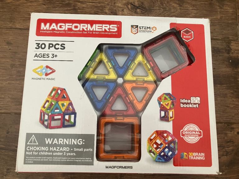 Magformers 30 PCS Magnetic Construction Set - New in Box