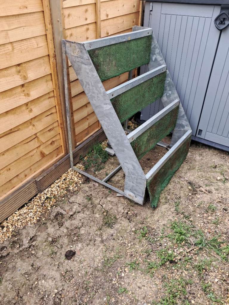 Mobile home metal stairs ..