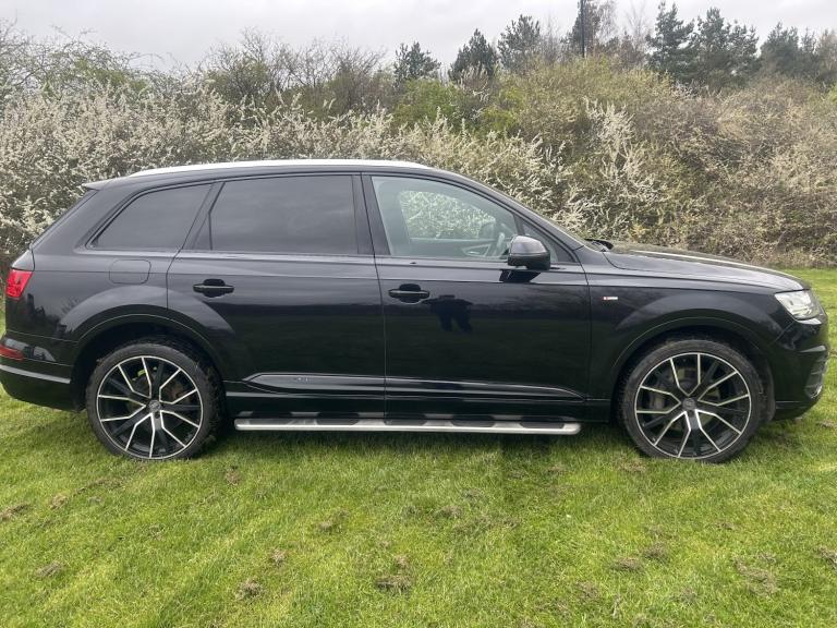 AUDI Q7 3.0 TDI V6 S line Black Auto Diesel 2016