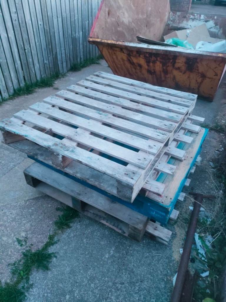 Used Wooden Pallets and Wood - Free