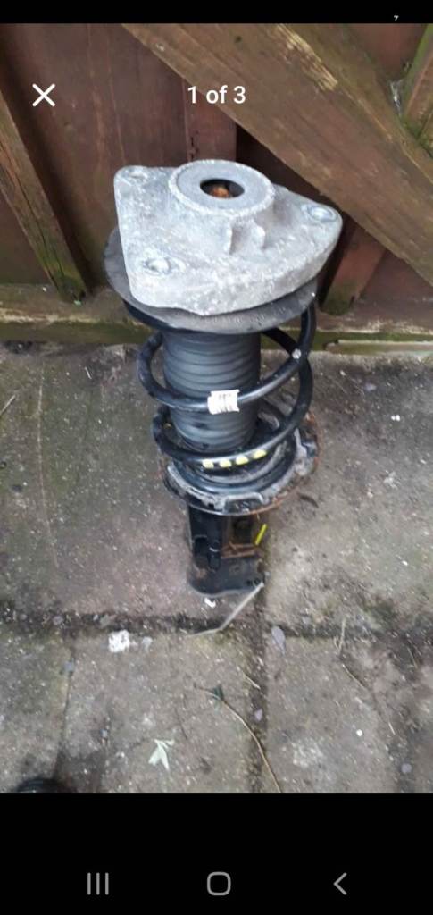. Mercedes b class shock absorber passenger left