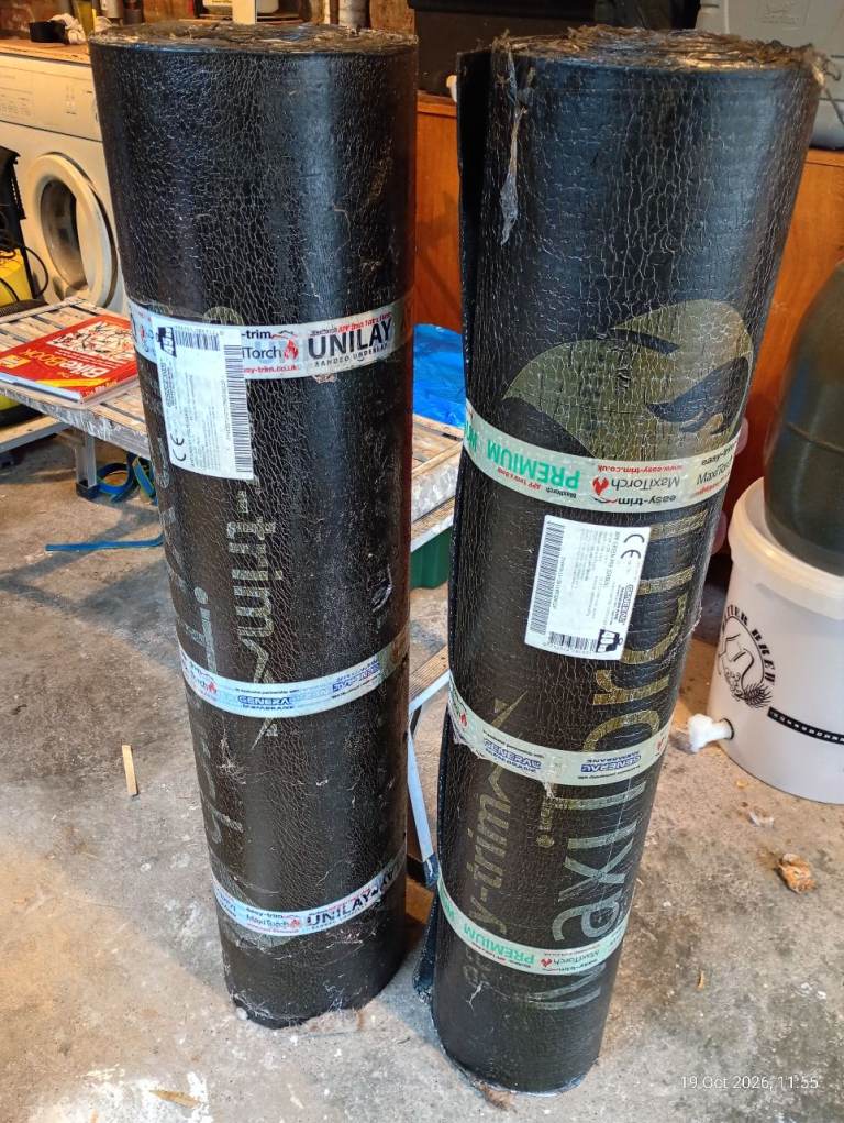 Torch-on roofing top sheet and underlay MaxiTorch easytrim, £50.00 for Sale