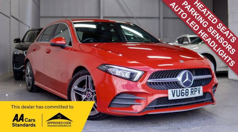 2018 Mercedes-Benz A-Class 1.5 A180d AMG Line (Executive) Hatchback 5dr Diesel 7G-DCT Euro 6 (s/s...