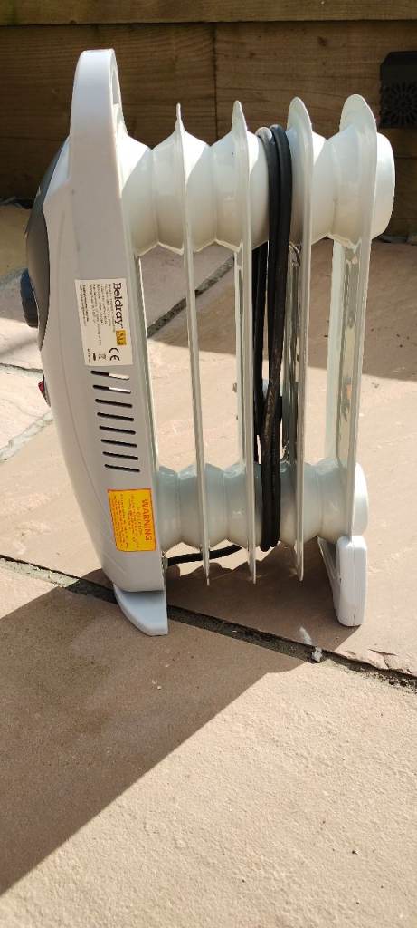 Beldray mini oil filled electric heater 