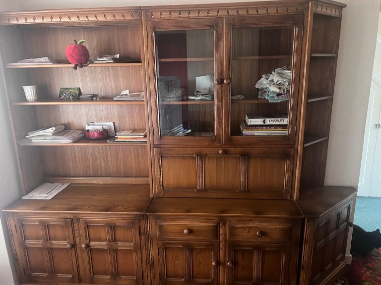 Ercol Display Cabinet