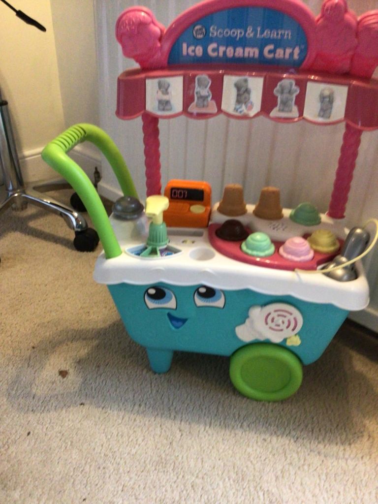 Leap frog ice cream cart 