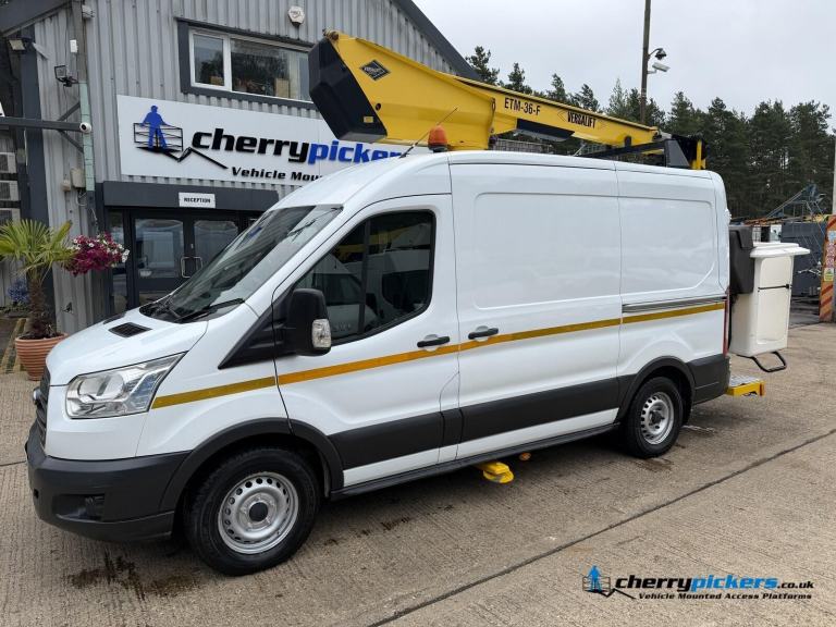 2015 Ford Transit Versalift ETM 36 Access Platform Cherry Picker - 13.2 Metre