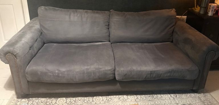 Four seater formal back DFS Mossley sofa