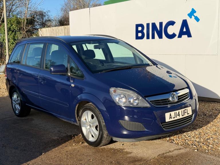 image for 2014 Vauxhall Zafira 1.8 16V Exclusiv Euro 5 5dr MPV Petrol Manual