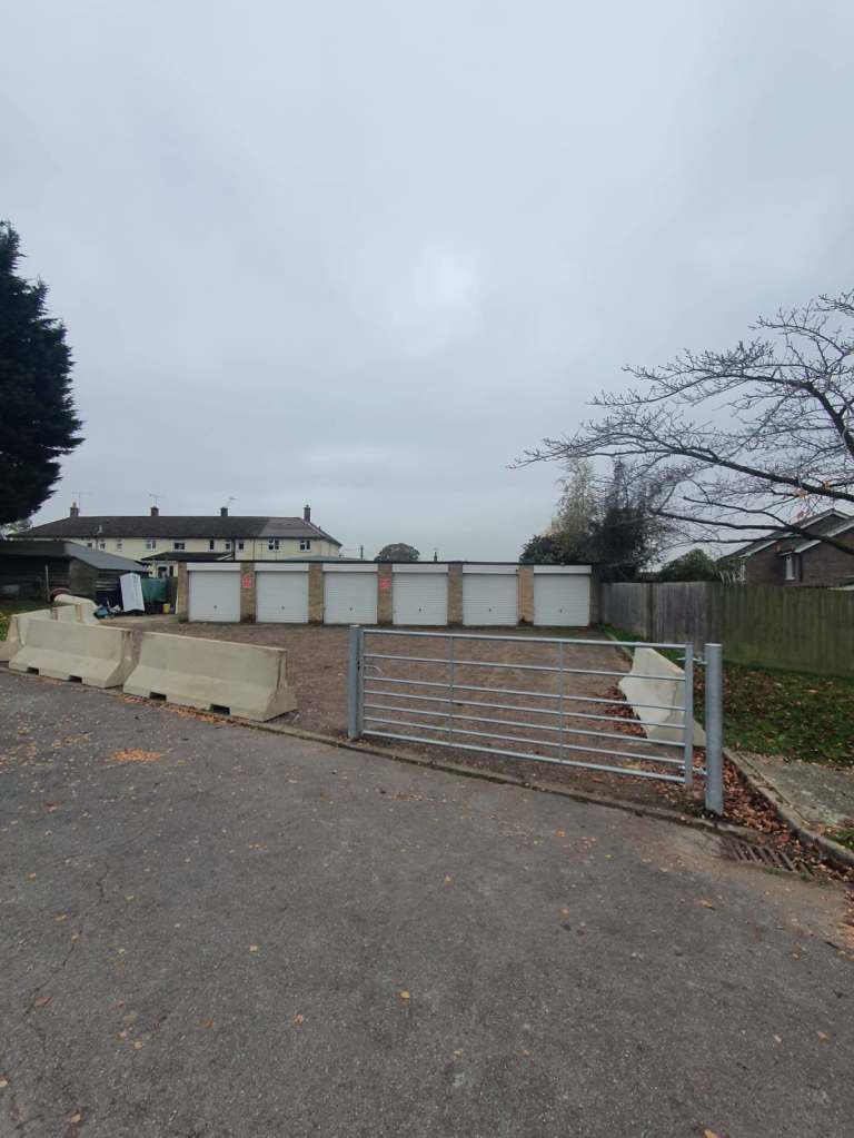Secure lock-up garage – Witnesham village (10 mins from Ipswich) – £80 pcm