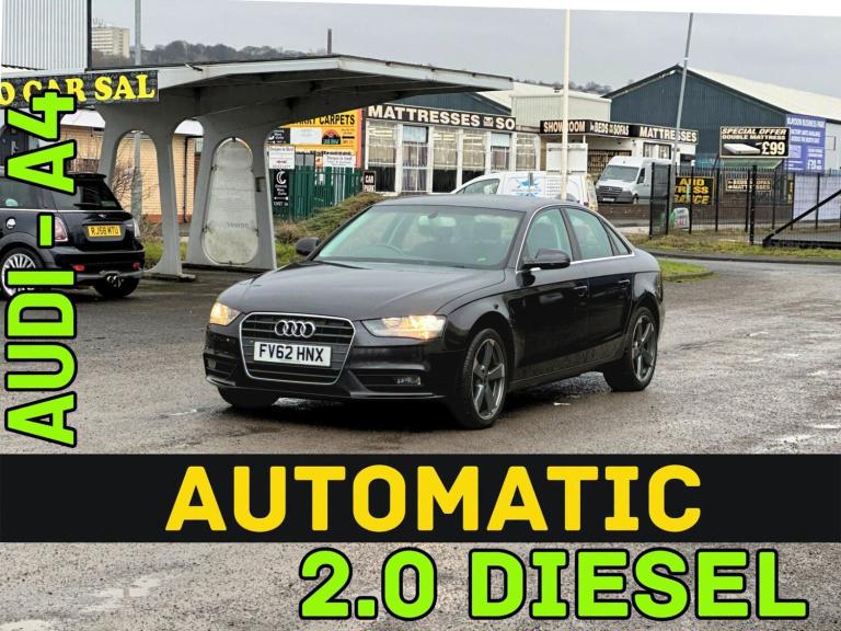 2012 Audi A4 2.0 TDI 143 SE 4dr Multitronic SALOON Diesel Automatic