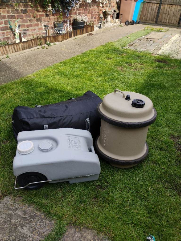 390 awning waste & water container 