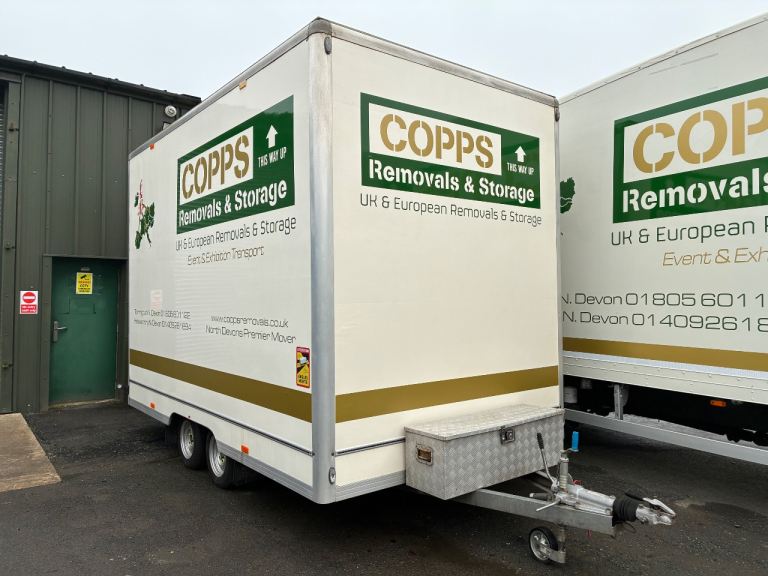 Box trailer removals , storage , events 