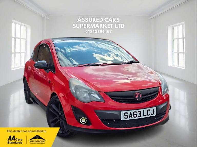 2013 63 VAUXHALL CORSA 1.2 16V LIMITED EDITION HATCHBACK 3DR PETROL MANUAL EURO 