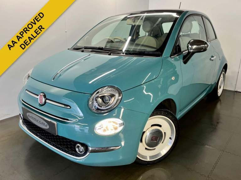 2017 Fiat 500 1.2 Anniversario Hatchback 3dr Petrol Manual Euro 6 (s/s) (69 bhp) 12 MONTH HATCHBA...